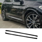 BMW X3 G01 M Sport 2018-2021 - RISPER Side Skirt Splitters - Gloss Black