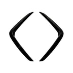 BMW X3 G01 & X4 G02 2020+ M Sport Front Canards In Gloss Black