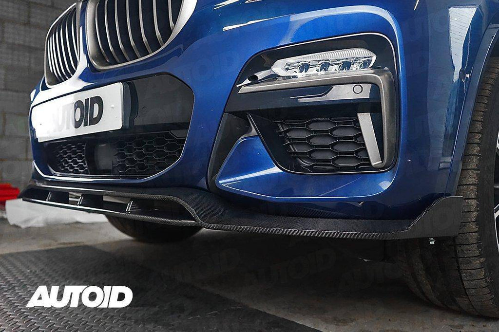 BMW X3 G01 & X4 G02 Pre-LCI Carbon Fibre Competition Front Splitter (2017-2021)