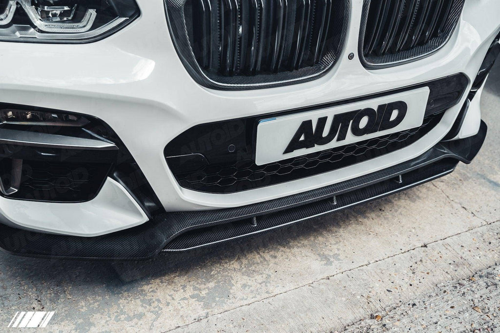 BMW X3 G01 & X4 G02 Pre-LCI Carbon Fibre Competition Front Splitter (2017-2021)