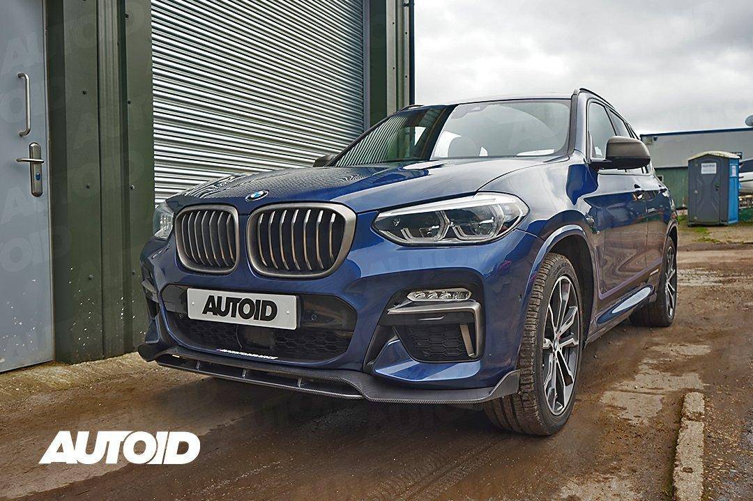 BMW X3 G01 & X4 G02 Pre-LCI Carbon Fibre Competition Front Splitter (2017-2021)