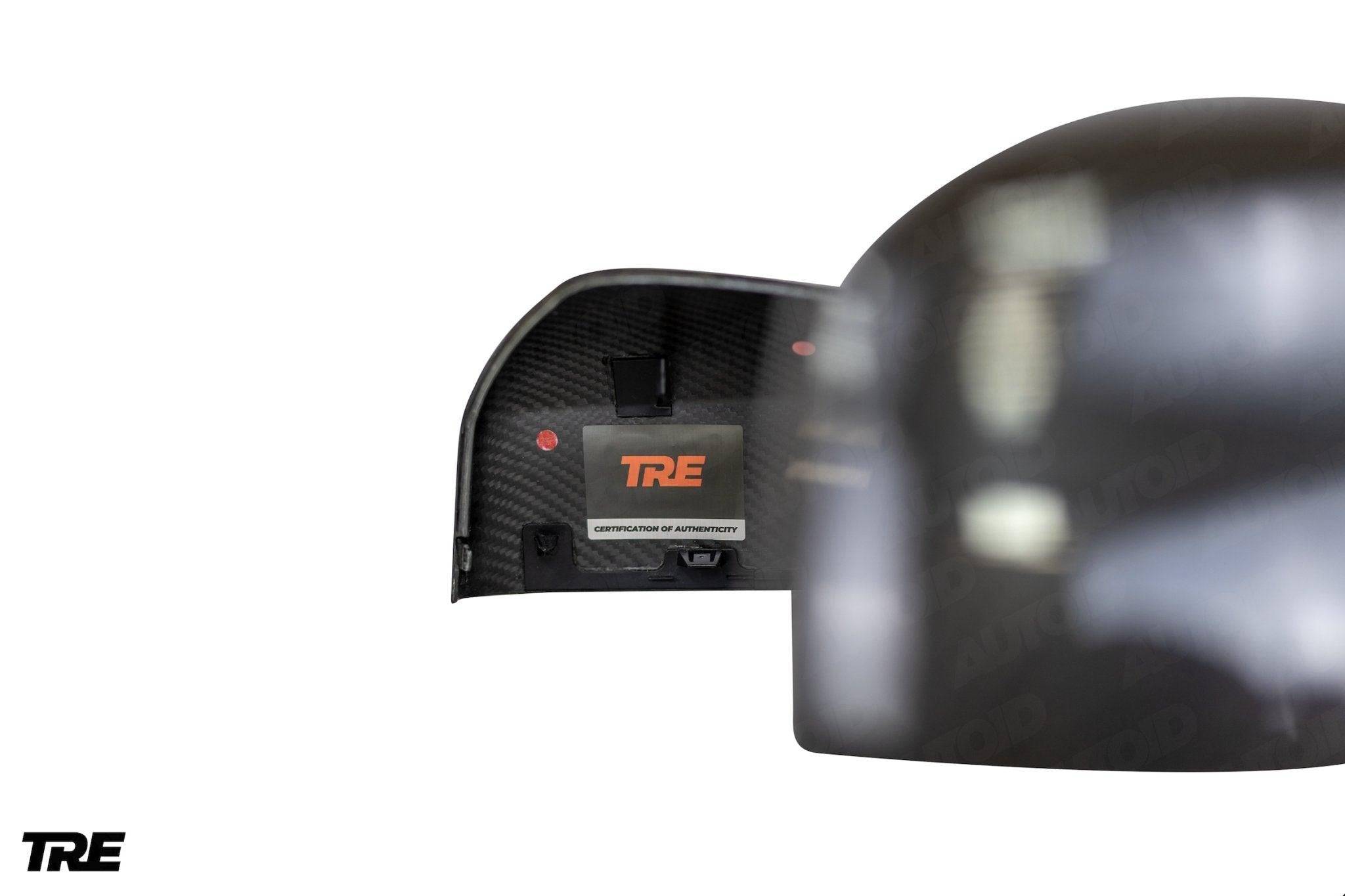 BMW X3 G01, X4 G02, X5 G05, X6 G06 & X7 G07 Pre-Preg Carbon Fibre Mirror Covers by TRE (2018+)