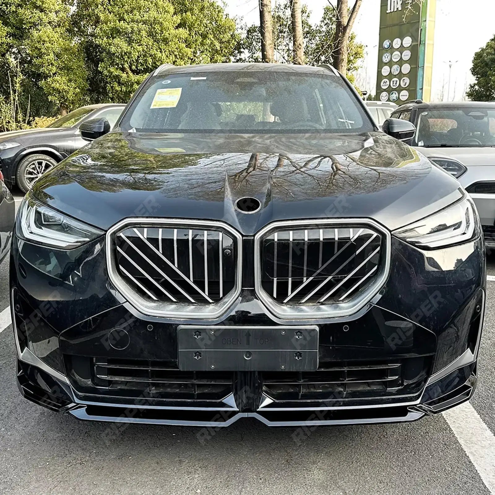 BMW X3 G45 2025+ M Sport Front Splitter In Gloss Black