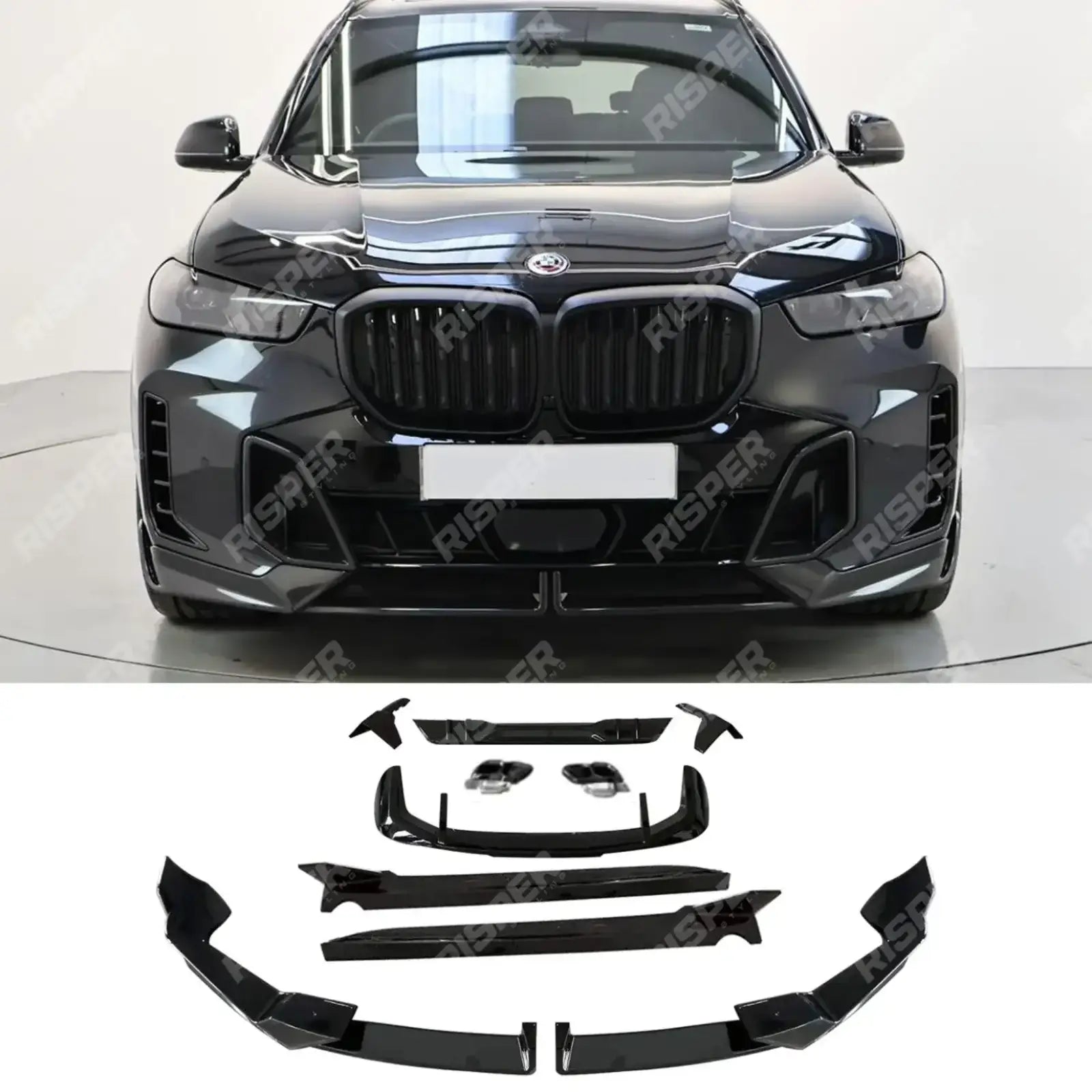 BMW X5 G05 LCI M Sport 2023+ Carbon Look Aero Kit by RISPER