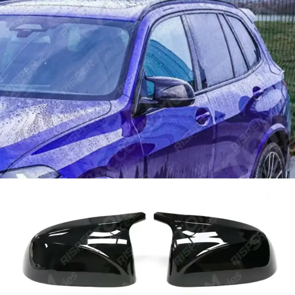 BMW X5 G05 LCI M Sport 2023+ Mirror Covers Gloss Black