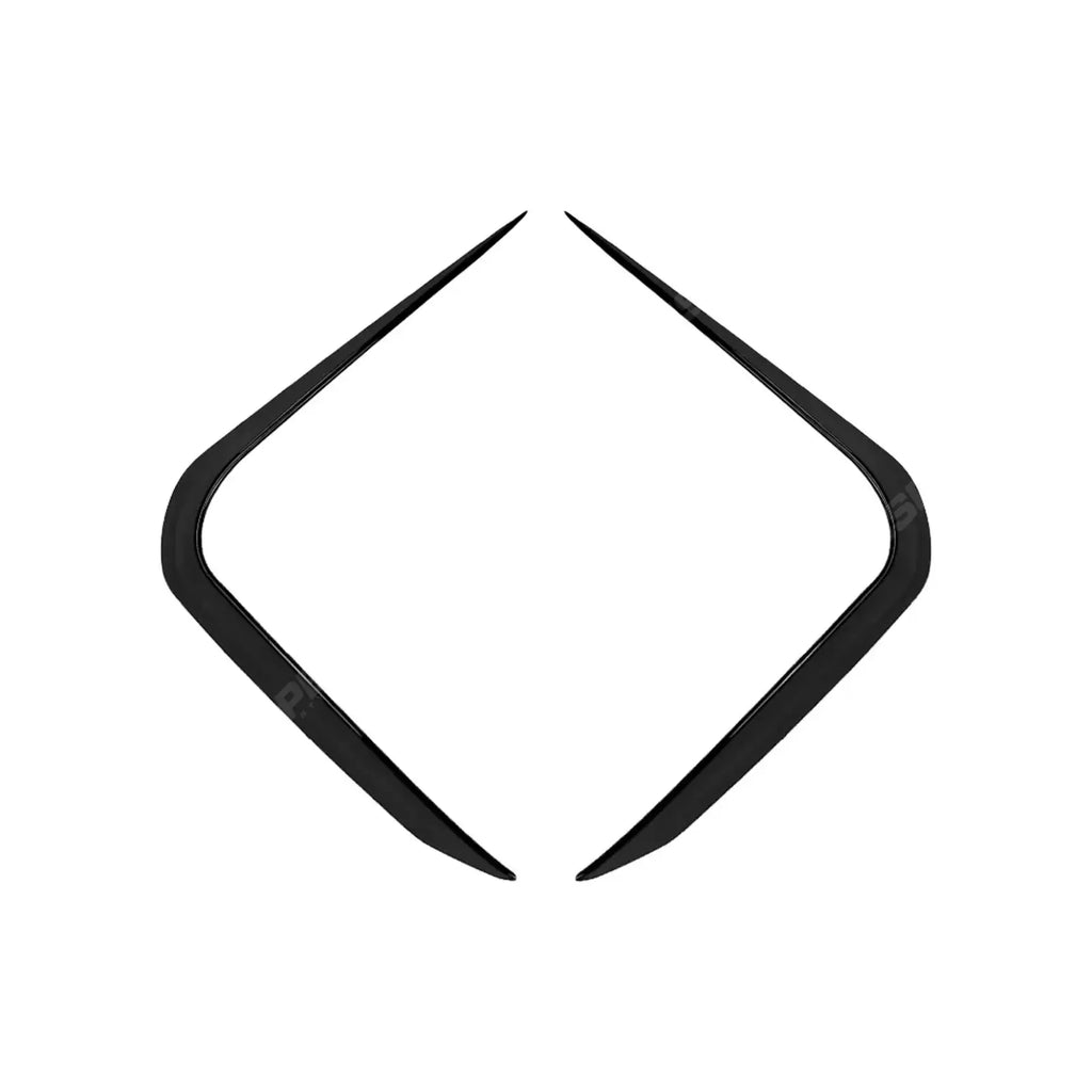 BMW X5 G05 (LCI) Non M Sport 2023+ Front Bumper Canards In Gloss Black