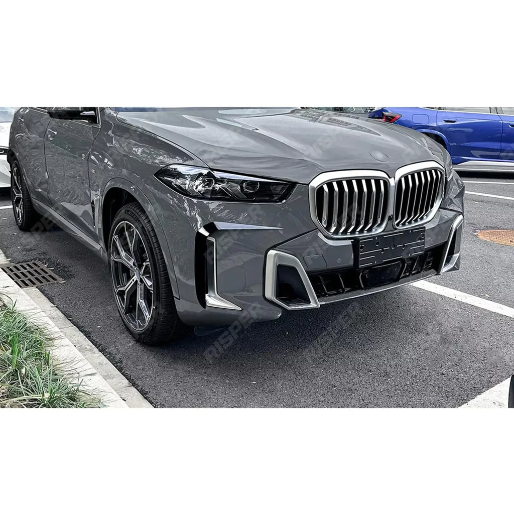 BMW X5 G05 (LCI) Non M Sport 2023+ Front Bumper Canards In Gloss Black