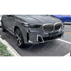 BMW X5 G05 (LCI) Non M Sport 2023+ Front Bumper Canards In Gloss Black