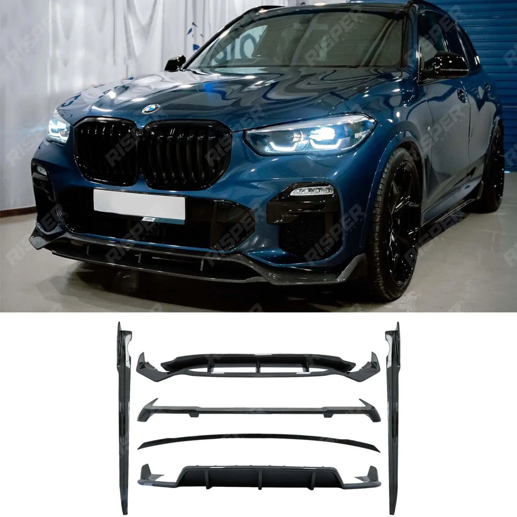 BMW X5 G05 M Sport (2018-2022) Black Knight Aero Kit Carbon Look