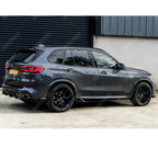 BMW X5 G05 M Sport 2018+ - Black Knight Side Skirt Splitters in Gloss Black