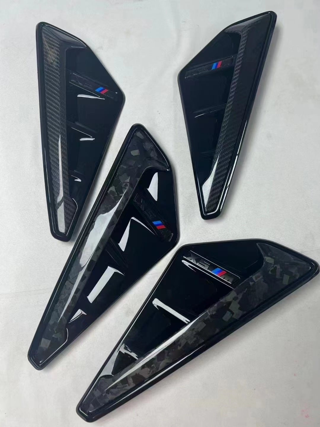 BMW - X5M F95 CARBON FIBRE SIDE FENDER / WING AIR VENT TRIM