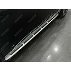 BMW X7 G07 2018 on Side Steps - Silver & Black