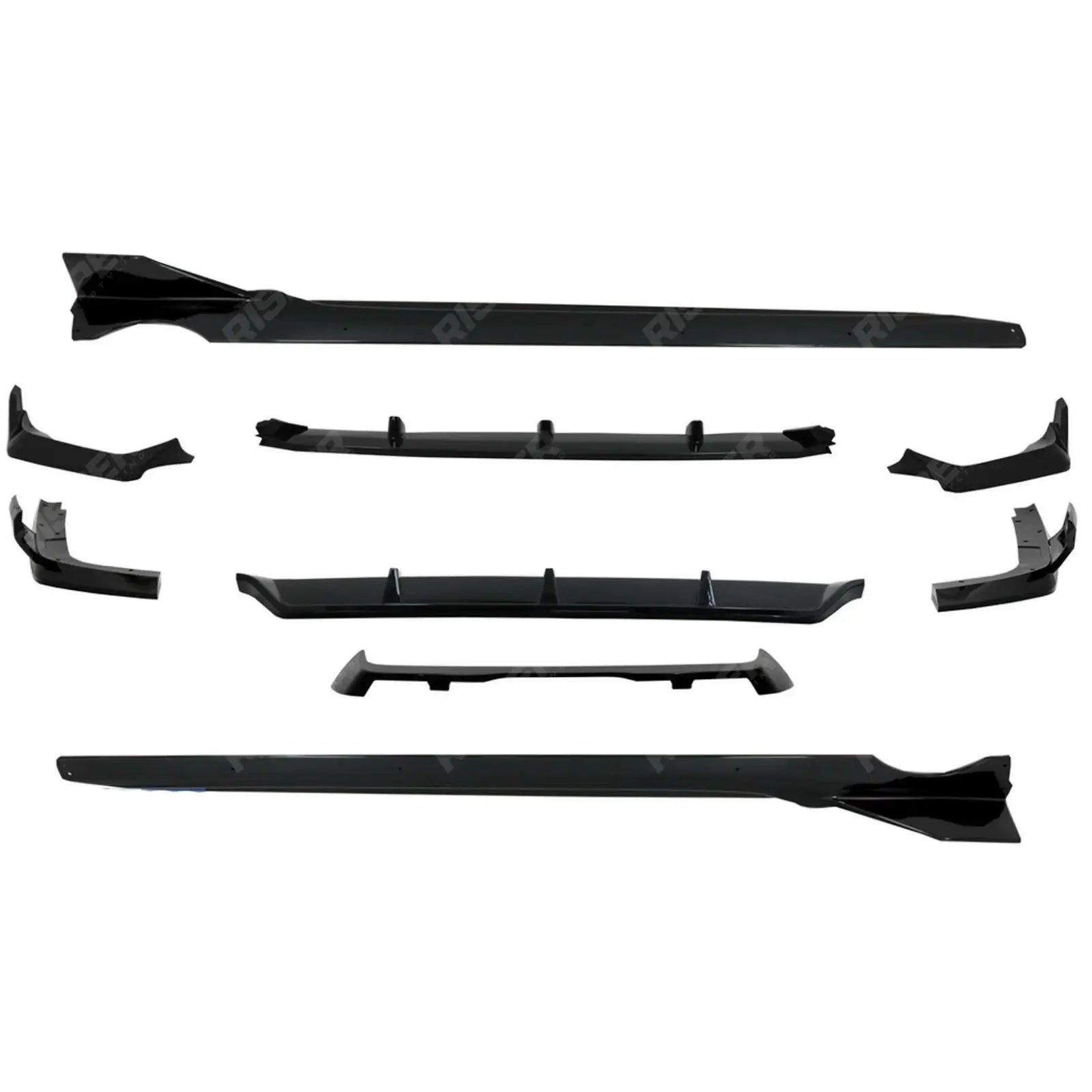 BMW X7 G07 M Sport (2018-2022 Pre-LCI) Black Knight Aero Kit in Gloss Black