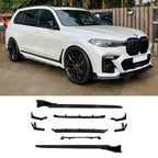 BMW X7 G07 M Sport (2018-2022 Pre-LCI) Black Knight Aero Kit in Gloss Black