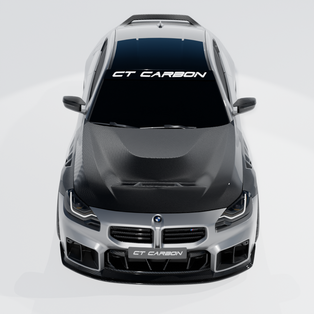 BMW G42 2 SERIES & G87 M2 CARBON FIBRE FRONT BONNET/HOOD - CT DESIGN