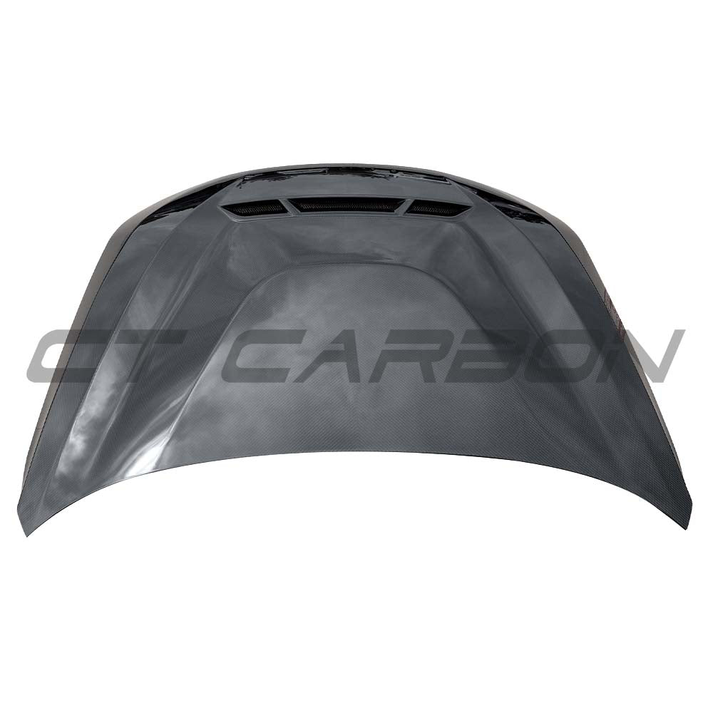 BMW G42 2 SERIES & G87 M2 CARBON FIBRE FRONT BONNET/HOOD - CT DESIGN