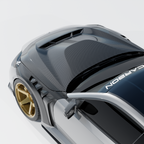 BMW G42 2 SERIES & G87 M2 CARBON FIBRE FRONT BONNET/HOOD - CT DESIGN