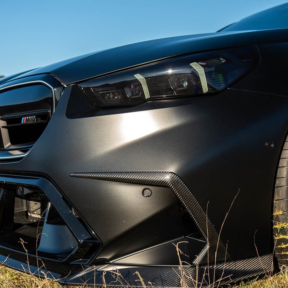 BMW G90 G99 M5 Carbon Fibre Front Bumper Trim - CT DESIGN