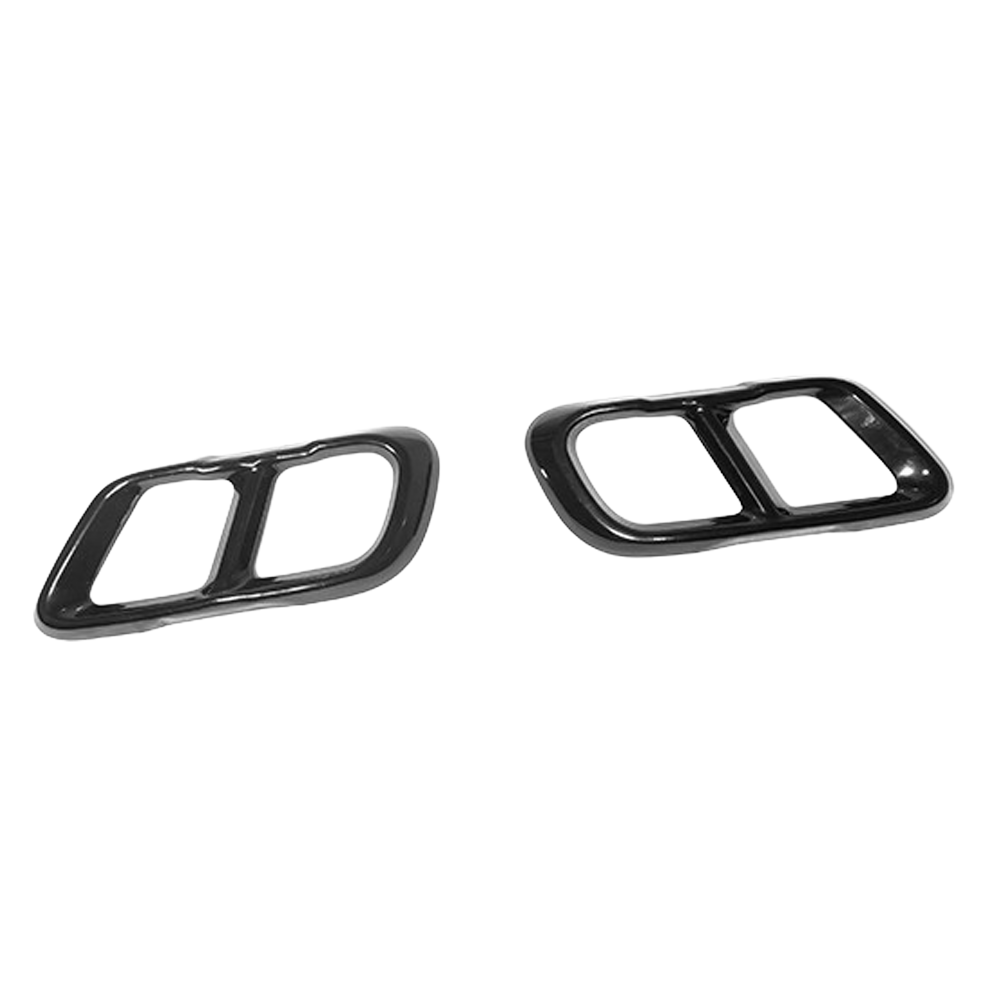 BMW X5 G05 2018+ GLOSS BLACK EXHAUST TIP ADD ON