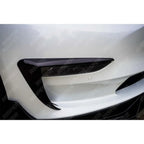 CANARD ACCENTS IN GLOSS BLACK For TESLA MODEL 3 2018 ON