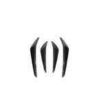 Pre Preg Carbon Fibre Front Bumper Canards M Performance Style For BMW M3 G80 -