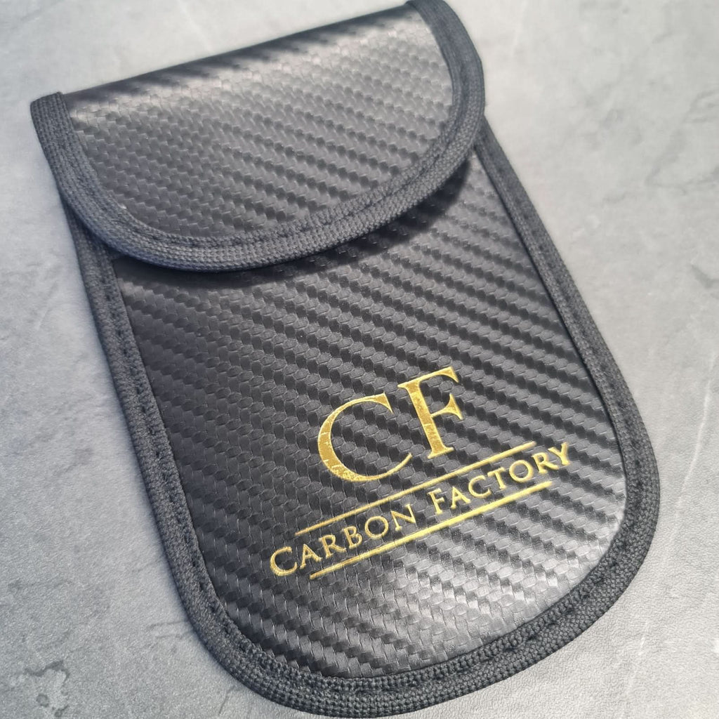 Carbon Factory Car Key Signal Blocker Pouch by Carbon Factory