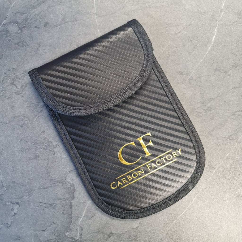 Carbon Factory Car Key Signal Blocker Pouch by Carbon Factory