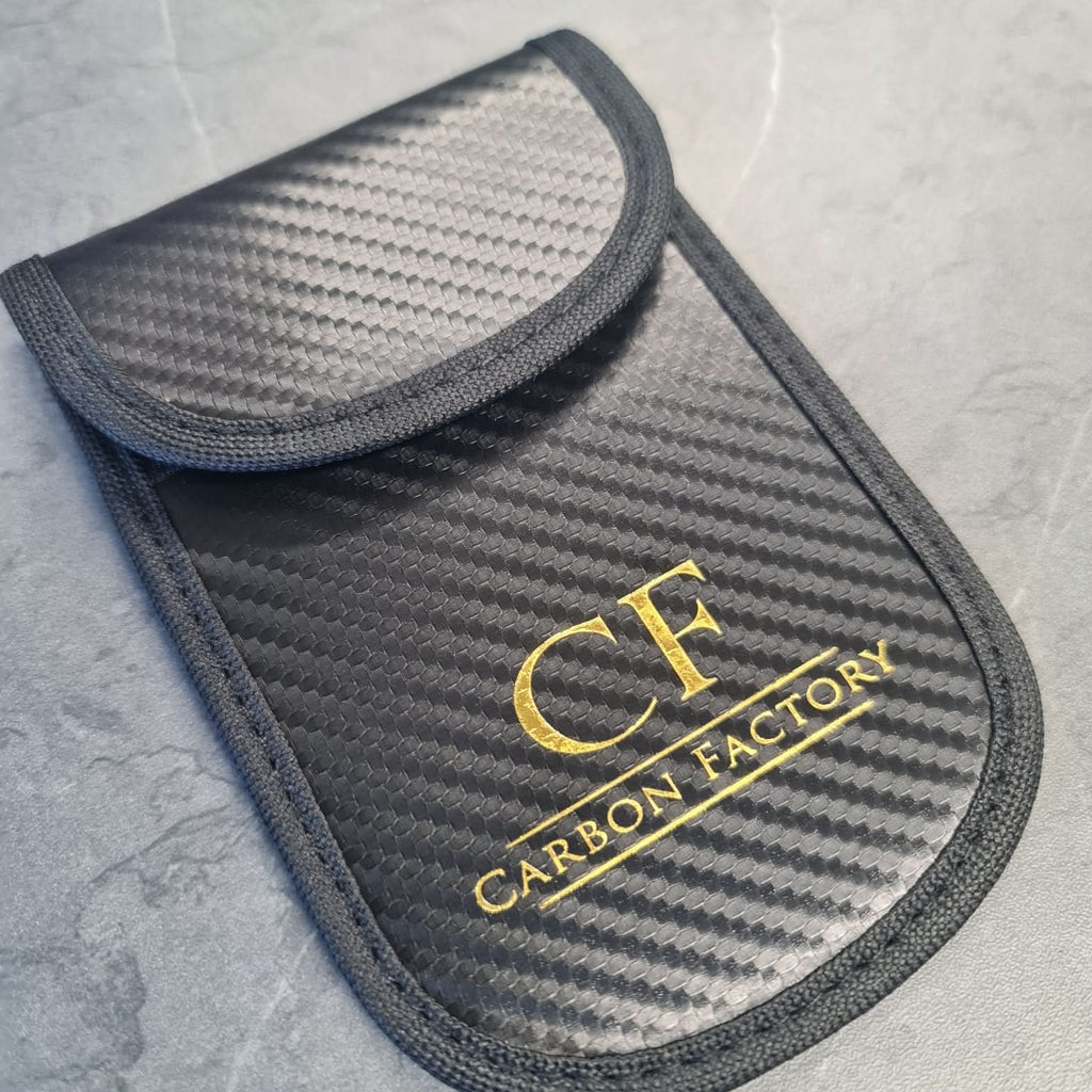 Carbon Factory Car Key Signal Blocker Pouch by Carbon Factory