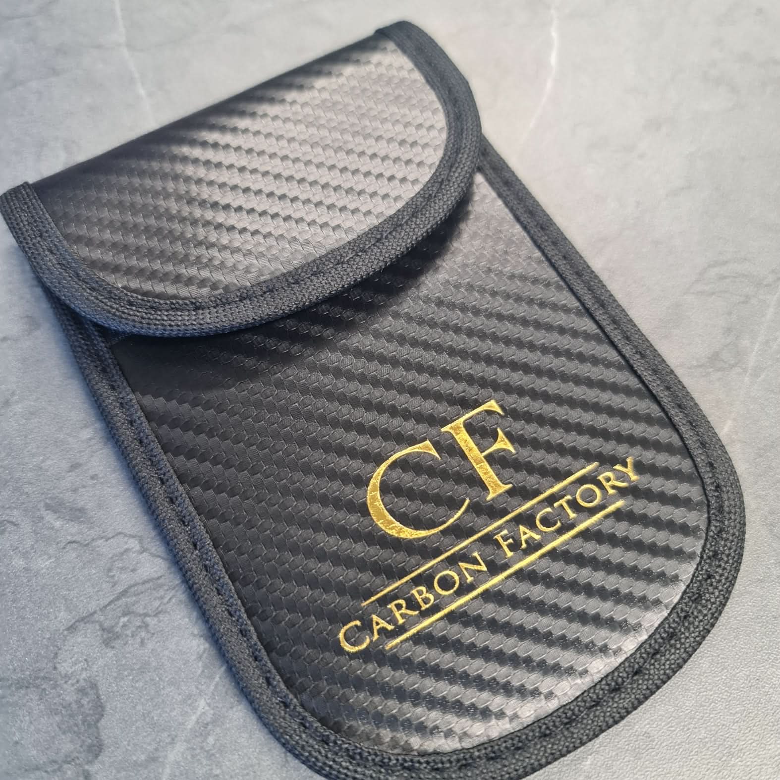 Carbon Factory Car Key Signal Blocker Pouch by Carbon Factory