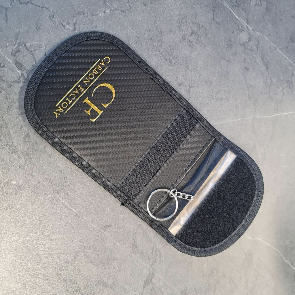 Carbon Factory Car Key Signal Blocker Pouch by Carbon Factory