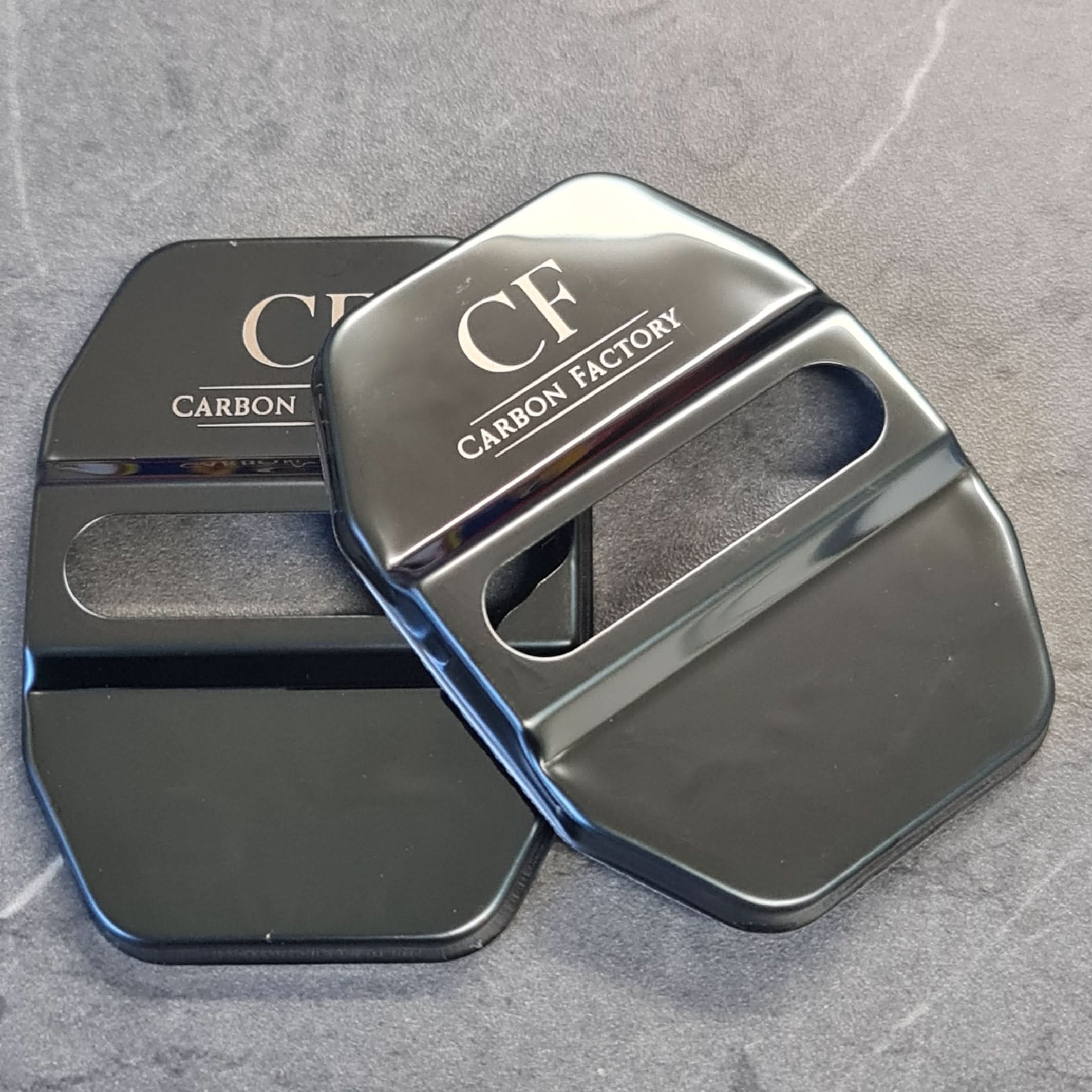 Carbon Factory Door Lock Covers (Pair) by Carbon Factory