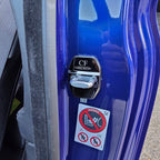 Carbon Factory Door Lock Covers (Pair) by Carbon Factory