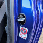 Carbon Factory Door Lock Covers (Pair) by Carbon Factory