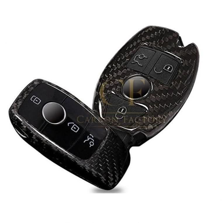 Carbon Fibre Key Cover for Mercedes Universal