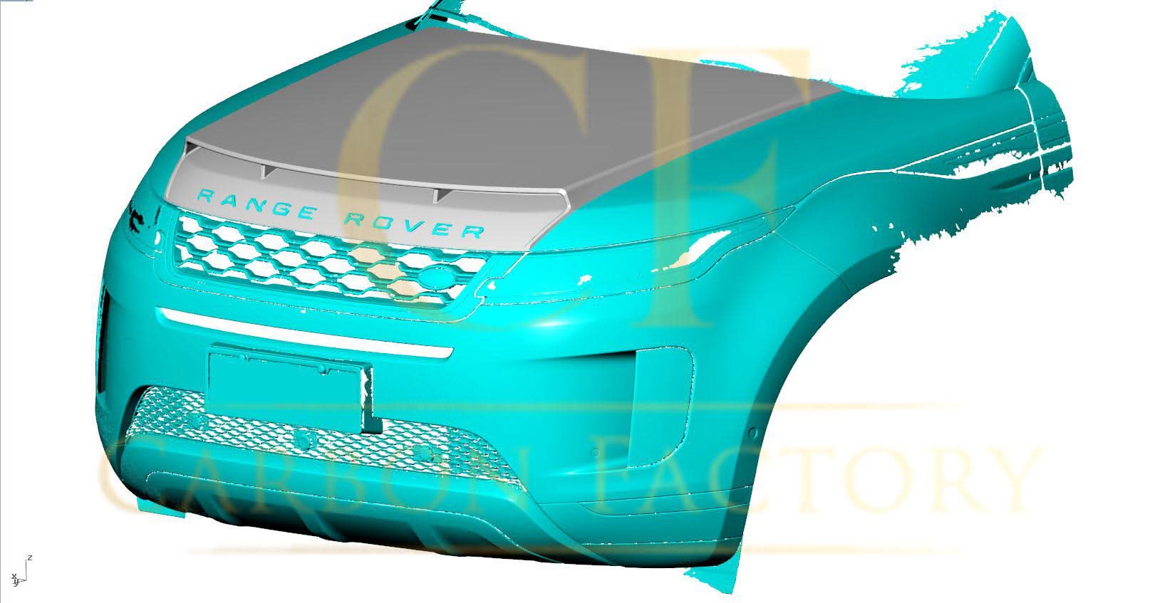 Carbon Fibre Bonnet Hood for Land Rover Range Rover Sport 20-22