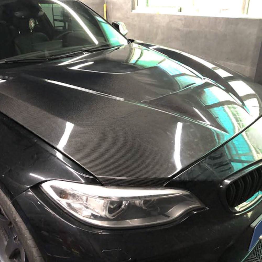 GTS Style Carbon Fibre Bonnet for BMW 2 Series F22 F23 F87 M2 M2C 13-21