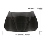 GTS Style Carbon Fibre Bonnet for BMW 2 Series F22 F23 F87 M2 M2C 13-21