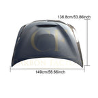 GTS Style Carbon Fibre Bonnet for BMW G20 G21 3 Series 19-25