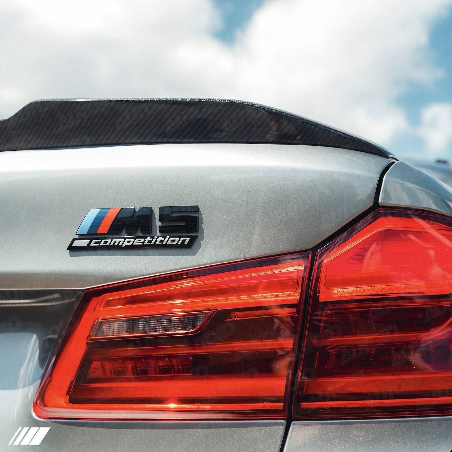 Carbon Fibre CS Rear Spoiler for BMW 5 Series & M5 (2017-2023, G30 F90)