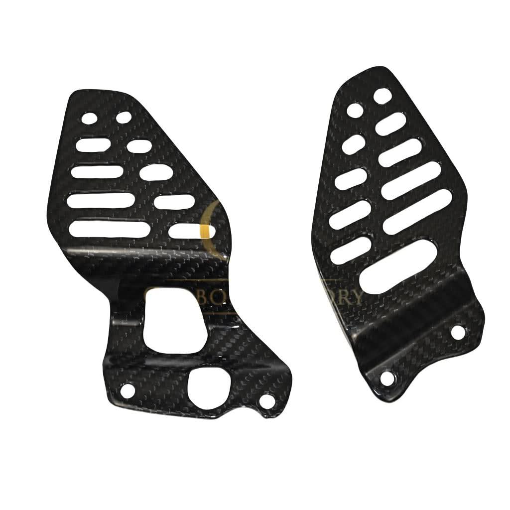 Pre-preg Carbon Fibre Carbon Heel Guards for Yamaha R6 2017-2022