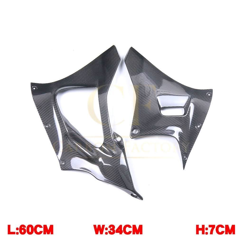Pre-preg Carbon Fibre Carbon Lower Side Panels for Yamaha R7 2022-2025