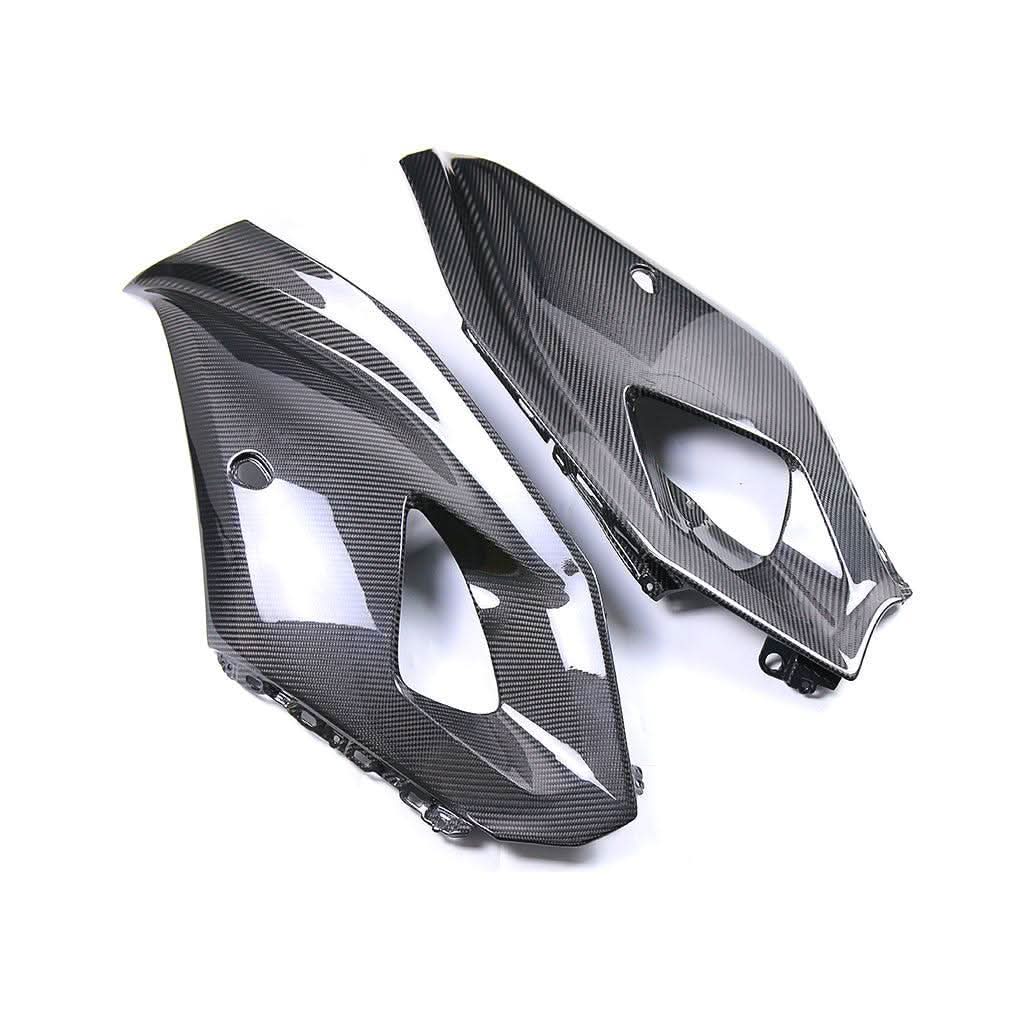 Pre-preg Carbon Fibre Carbon Side Panels A for Yamaha R7 2022-2025