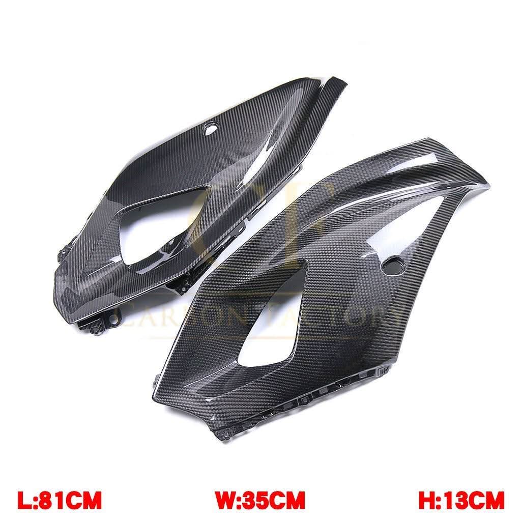 Pre-preg Carbon Fibre Carbon Side Panels A for Yamaha R7 2022-2025