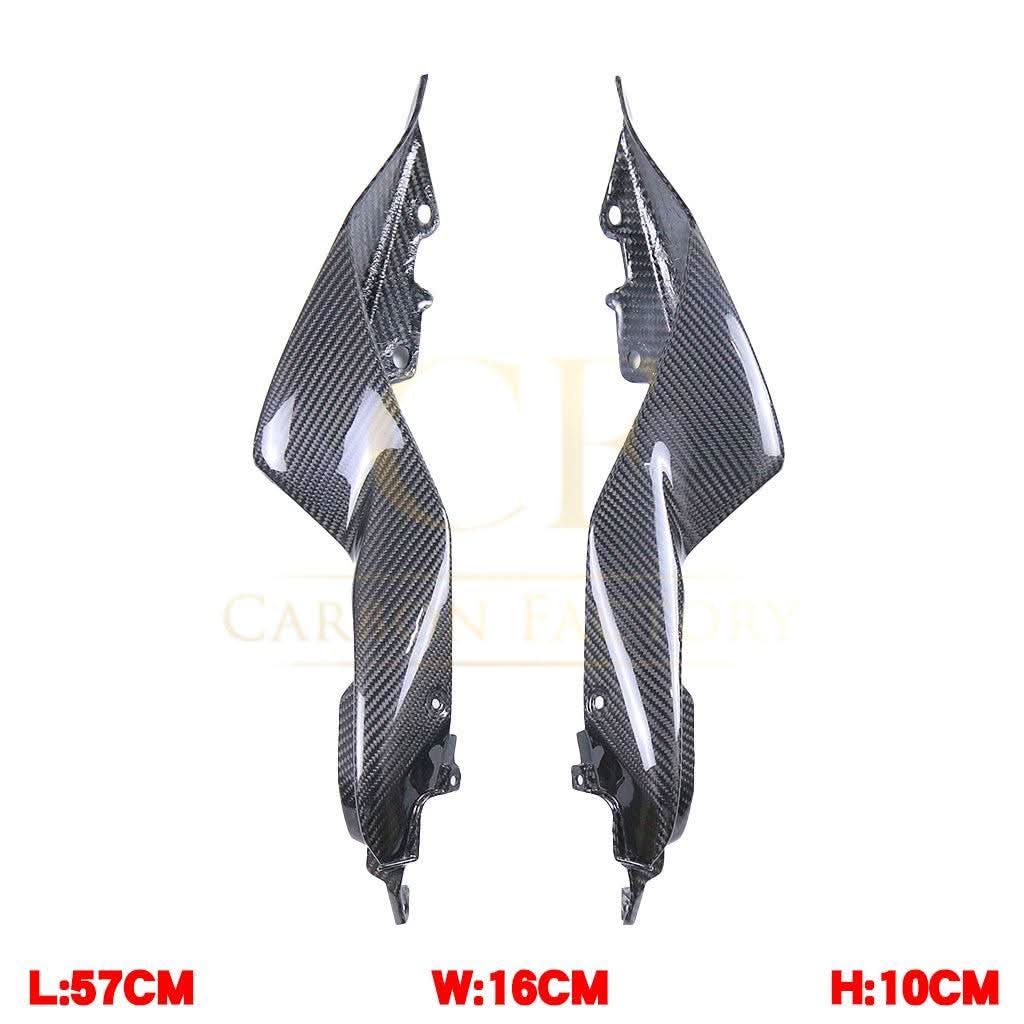 Pre-preg Carbon Fibre Carbon Side Panels B for Yamaha R7 2022-2025