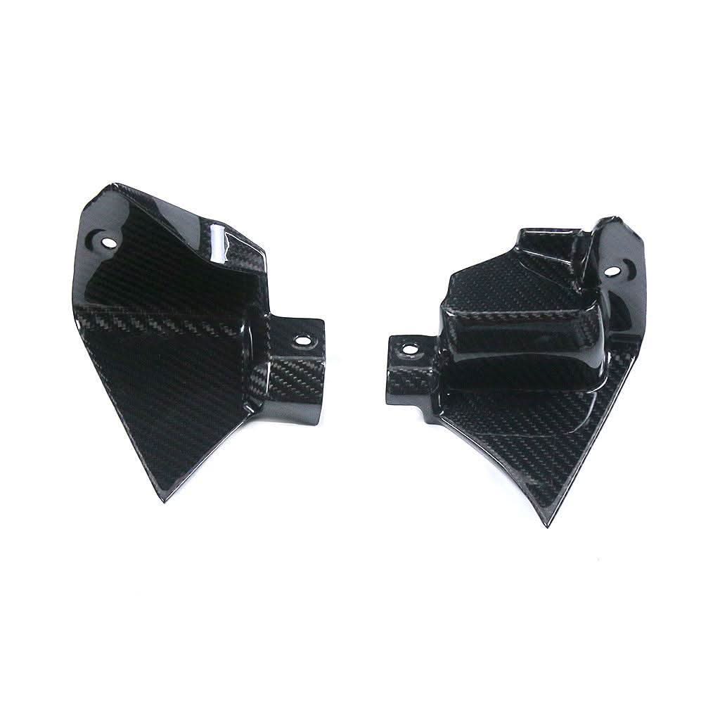 Pre-preg Carbon Fibre Dash Panel Side Covers for Yamaha R1 2020-2024