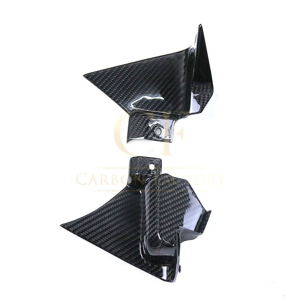 Pre-preg Carbon Fibre Dash Panel Side Covers for Yamaha R1 2020-2024