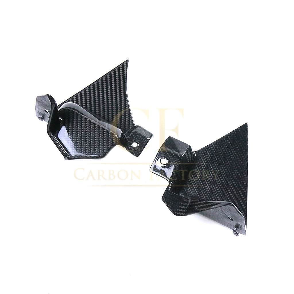 Pre-preg Carbon Fibre Dash Panel Side Covers for Yamaha R1 2020-2024