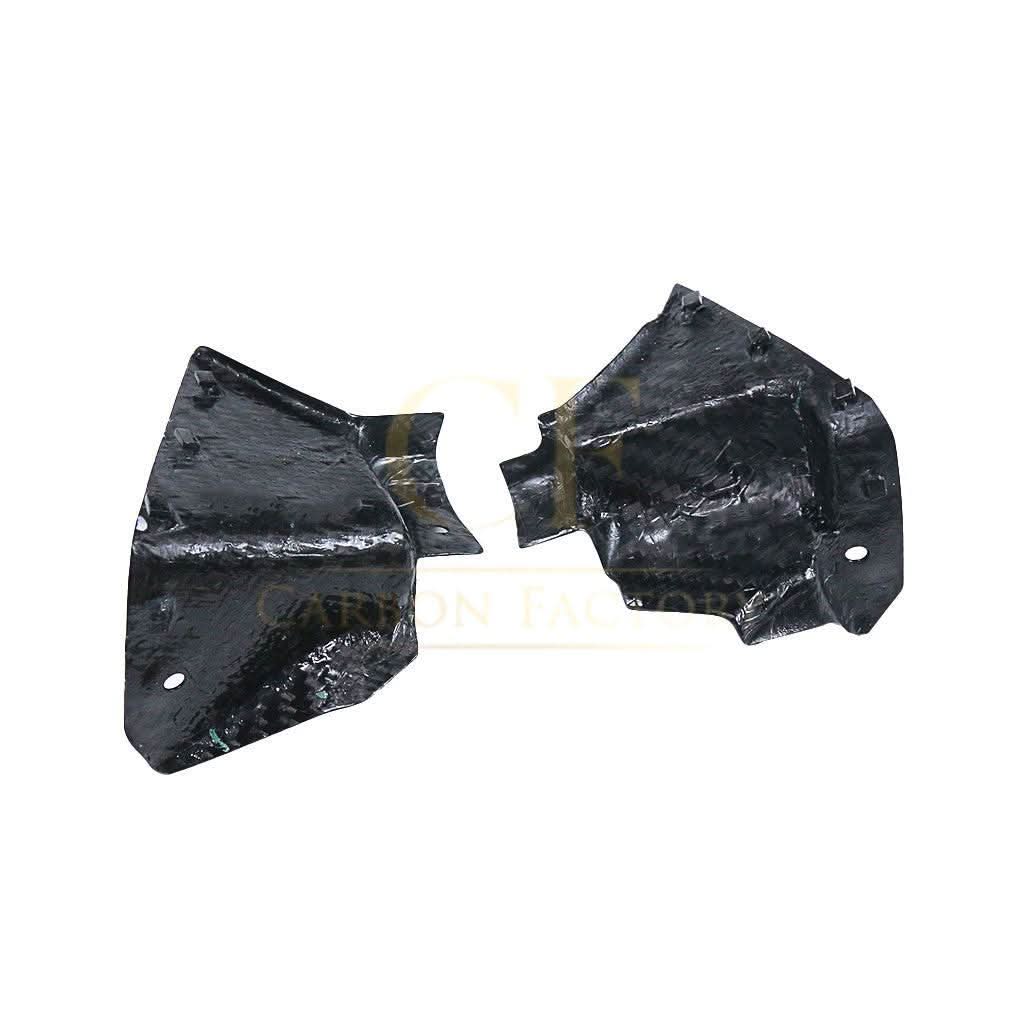 Pre-preg Carbon Fibre Dash Panel Side Covers for Yamaha R1 2020-2024