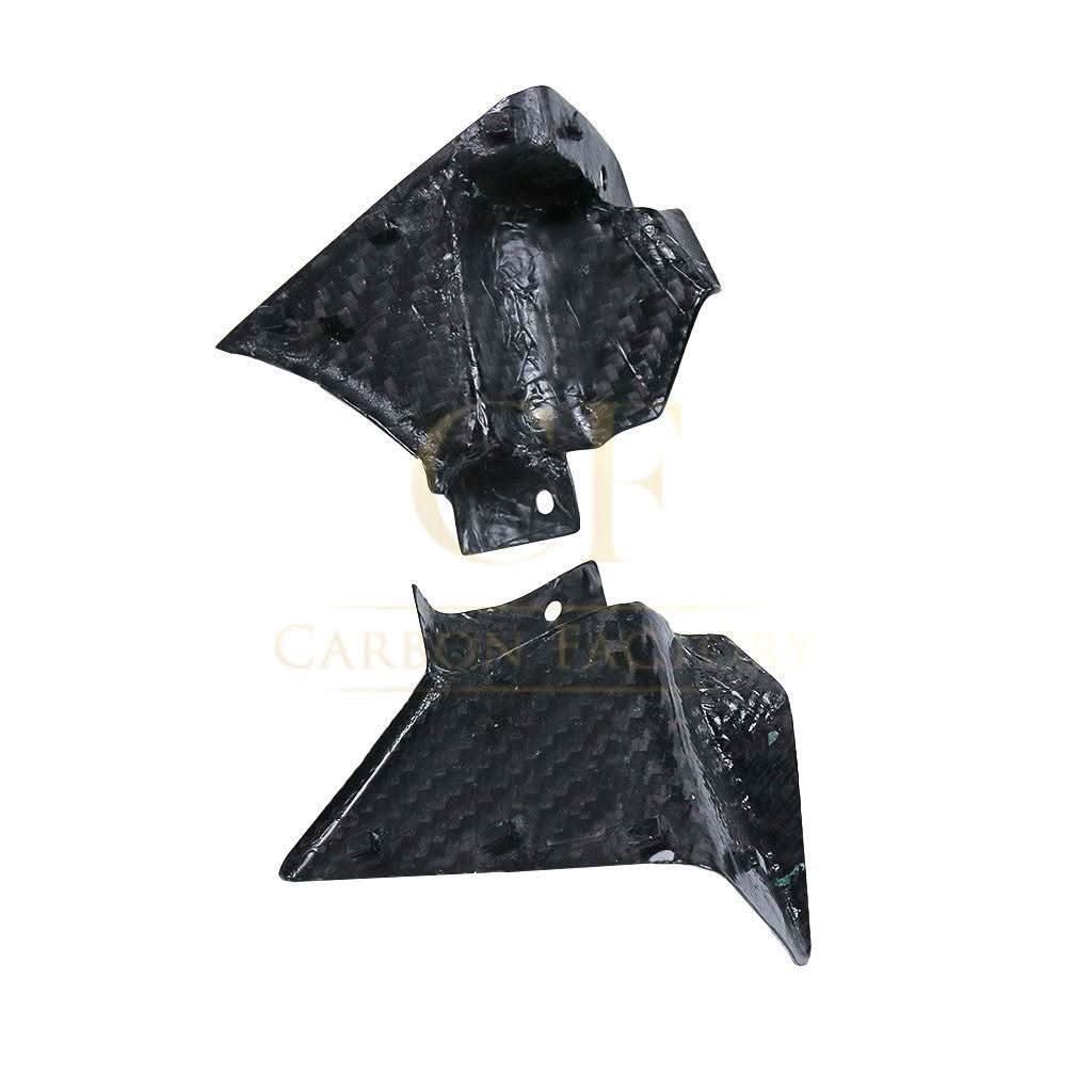 Pre-preg Carbon Fibre Dash Panel Side Covers for Yamaha R1 2020-2024