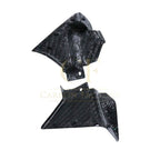 Pre-preg Carbon Fibre Dash Panel Side Covers for Yamaha R1 2020-2024